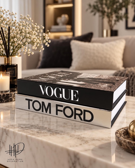 Tom Ford Decorative Book Box: Hidden Storage, Luxury Home Decor - Etsy