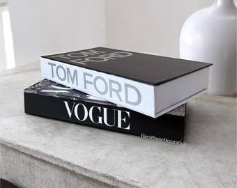 Boîte à livres décorative Tom Ford : rangement discret, décoration de luxe pour la maison