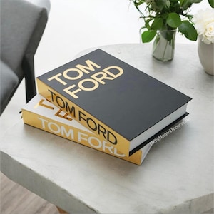 Tom Ford Luxurious Brown Box with Gold Logo BOX ONLY! ONLY BOX N BOOKLET Tom Ford Book – teNeues Modern Luxury Series Designer Book  main image 3