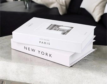 City Guide Decorative Book Boxes: Decorative Hidden Storage - Handmade Home Decor