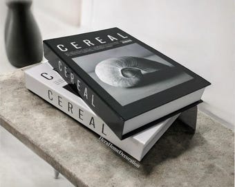 Cereal Book Boxes: Decorative Hidden Storage - Handmade Home Decor