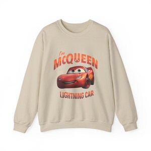Lightning McQueen sweatshirt Her Lightning McQueen Valentines Day Couple T-Shirt McQueen image 12