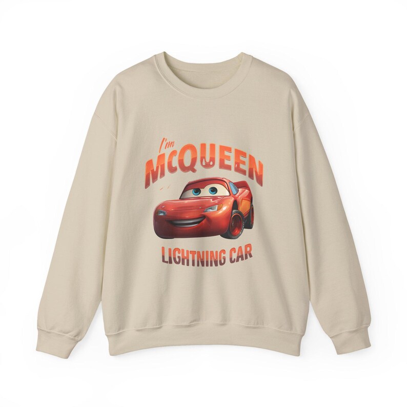 Lightning McQueen sweatshirt Her Lightning McQueen Valentines Day Couple T-Shirt McQueen image 12
