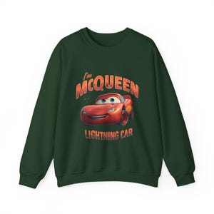 Lightning McQueen sweatshirt Her Lightning McQueen Valentines Day Couple T-Shirt McQueen image 13