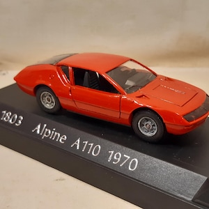 Alpine Renault Miniature Model - Etsy