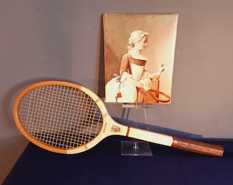 Tennisschläger Dunlop Three Crown.