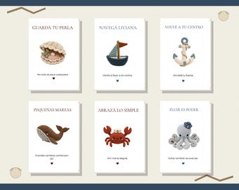 Printable Cards - Editable Canva Message Cards - MAR