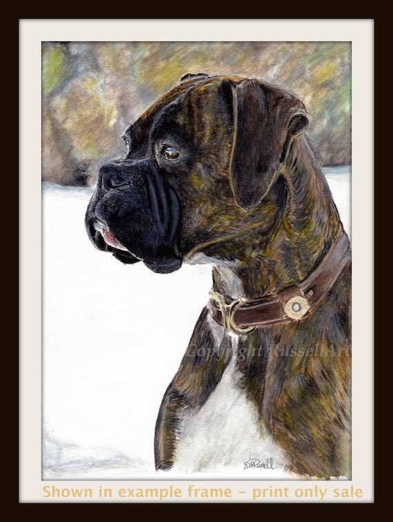 Boxer Shoulder Bag - Brindle Boxer Shoulder Bag - Brindle