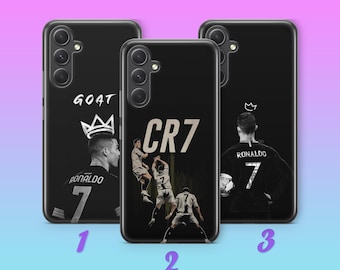 Cristiano Ronaldo D3 Handyhülle Für Samsung A14 A15 A16 A17 A25 A26 A33 A34 A35 A36 A53 A54 A55 A56 A72 A73 + weitere Modelle Fußball