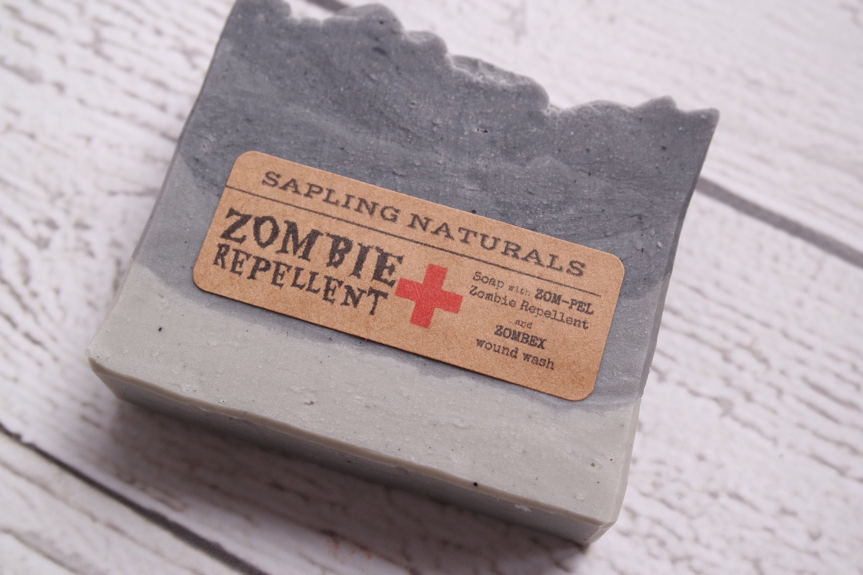 Zombie Repellent Soap zombie man soap man gift zombie Etsy
