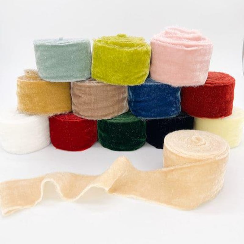 Velvet Ribbon - Etsy