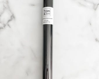 Solid Black Wrapping Paper - Single Roll