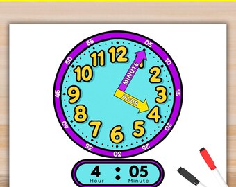 Reading Time Printable PDF, Toddler Busy Book, Preschool Learning Educational Binder Worksheets, Quiet Time Fine Motor Skills