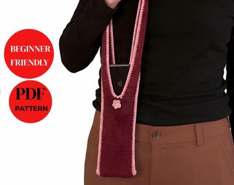 Crochet Amigurumi Crossbody Phone Holder Pattern (PDF)