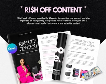 Rich Off Content Editable Ebook | Done For You Ebook | Resell Guide