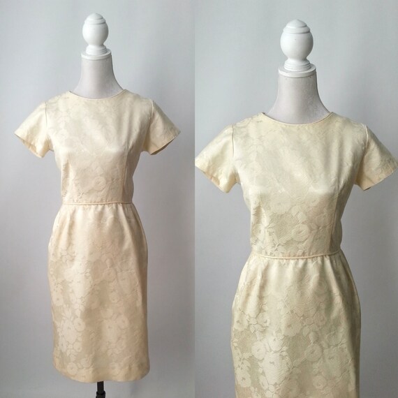 off white vintage dress