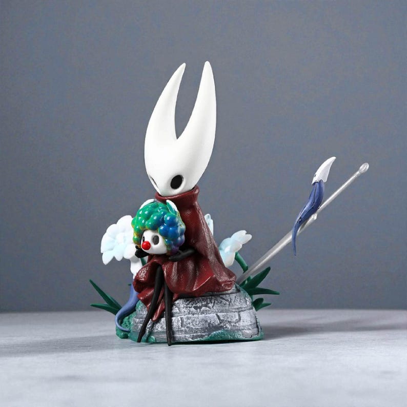 Hollow Oreiller en peluche Hollow Silksong - Figurine douce - 27 cm - Dessin animé Hornet can Cushion - Objet de collection - Cadeau de décoration Hollow Oreiller en peluche Hollow Silksong - Figurine douce - 27 cm - Dessin animé Hornet can Cushion - Objet de collection - Cadeau de décoration
