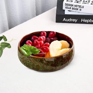 Ceramic Lotus Flower Planter Pot, Lotus Shape Ceramic Plant Pot, Small Indoor Plant Bowl, Tiny Glazed Desk Planter, Modern Minimal Home.