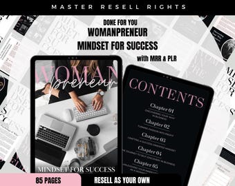 eBook para mujeres emprendedoras: Guía de marketing digital y redes sociales (PLR y MRR)
