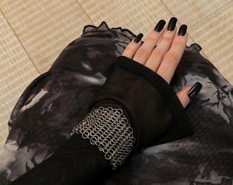 Chainmail stainless steel bracelet