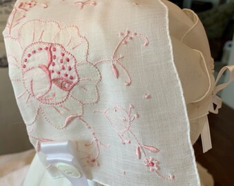 Large Size Handkerchief Bonnet