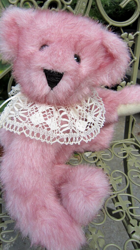 SALE Teddy Bear Rose Pink Was 69.00 Etsy