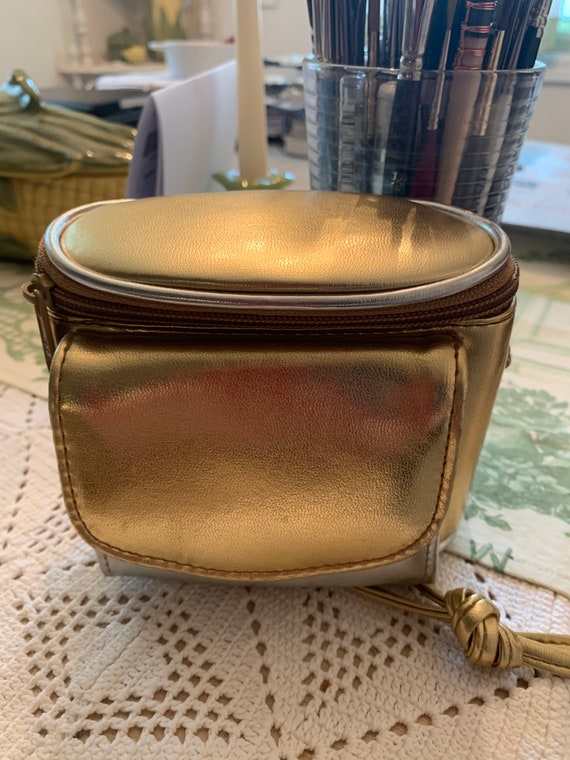 Cute Little Gold Vintage Bag