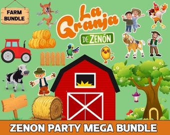Instand Download The Zenon Party Mega PNG Bundle - Digital File