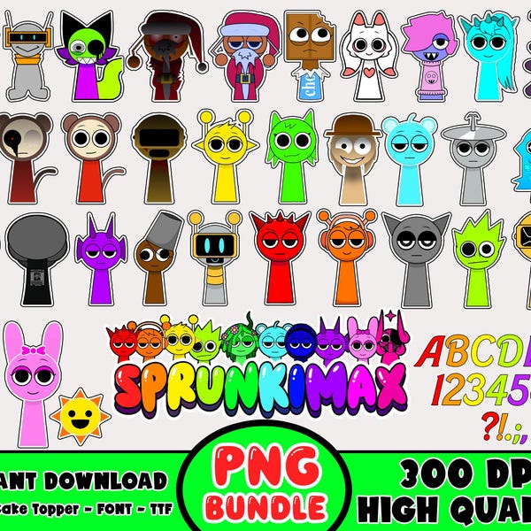 Sprunki Sticker - Etsy