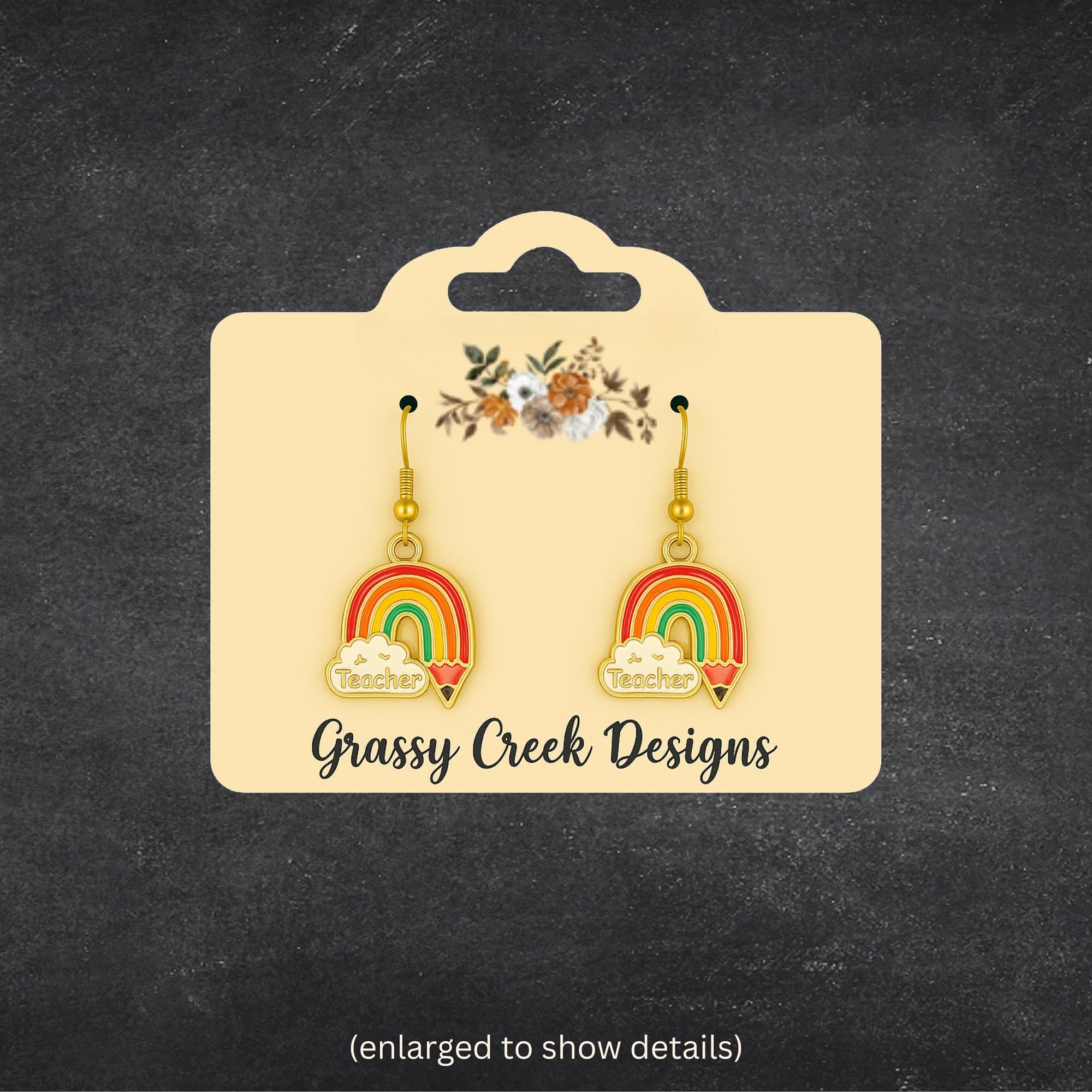 Adorable School Days Earrings for Teachers - Thumbnail 4