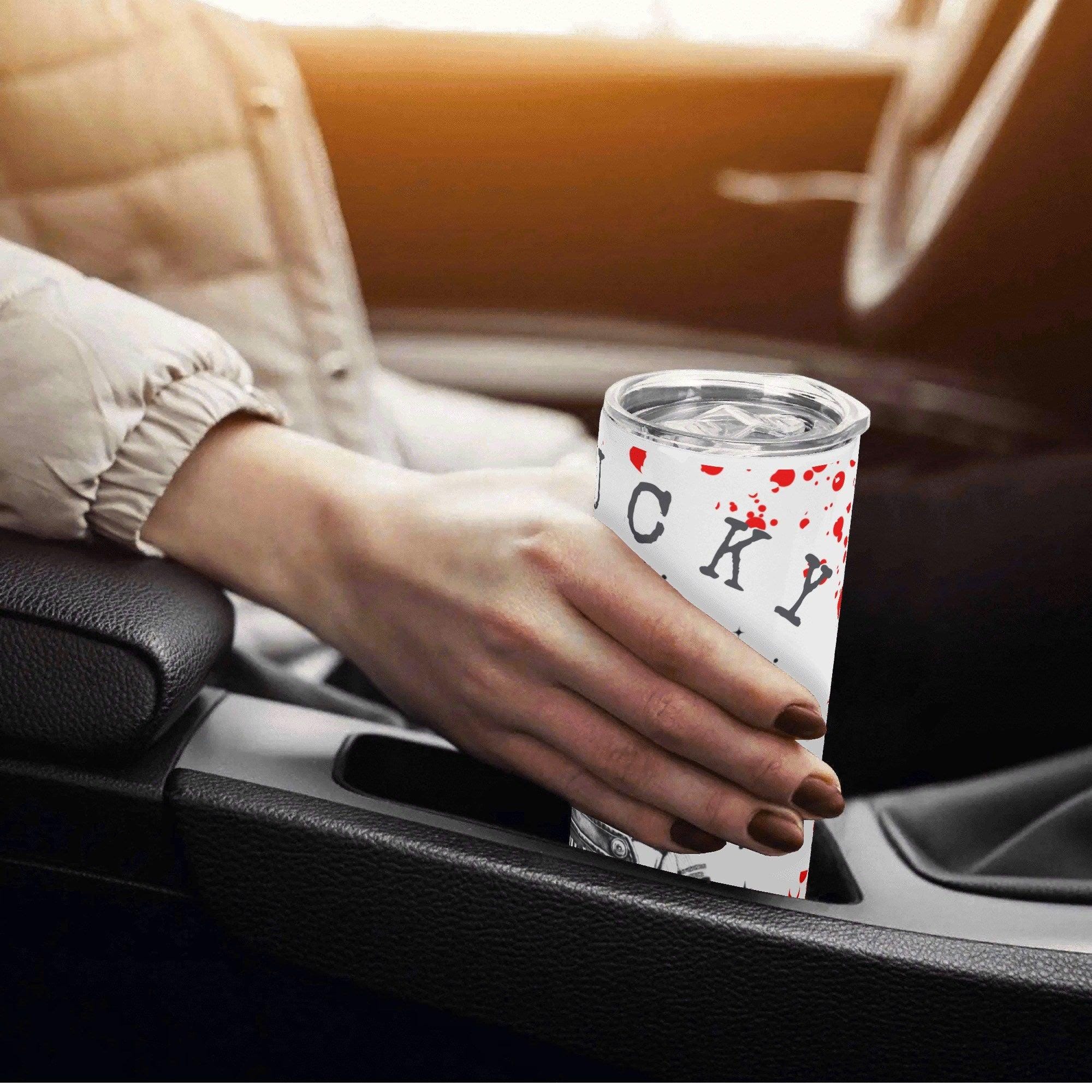 Chuckie Wants To Play Halloween Horror 20oz Skinny Stainless Steel Tumbler - Thumbnail 3