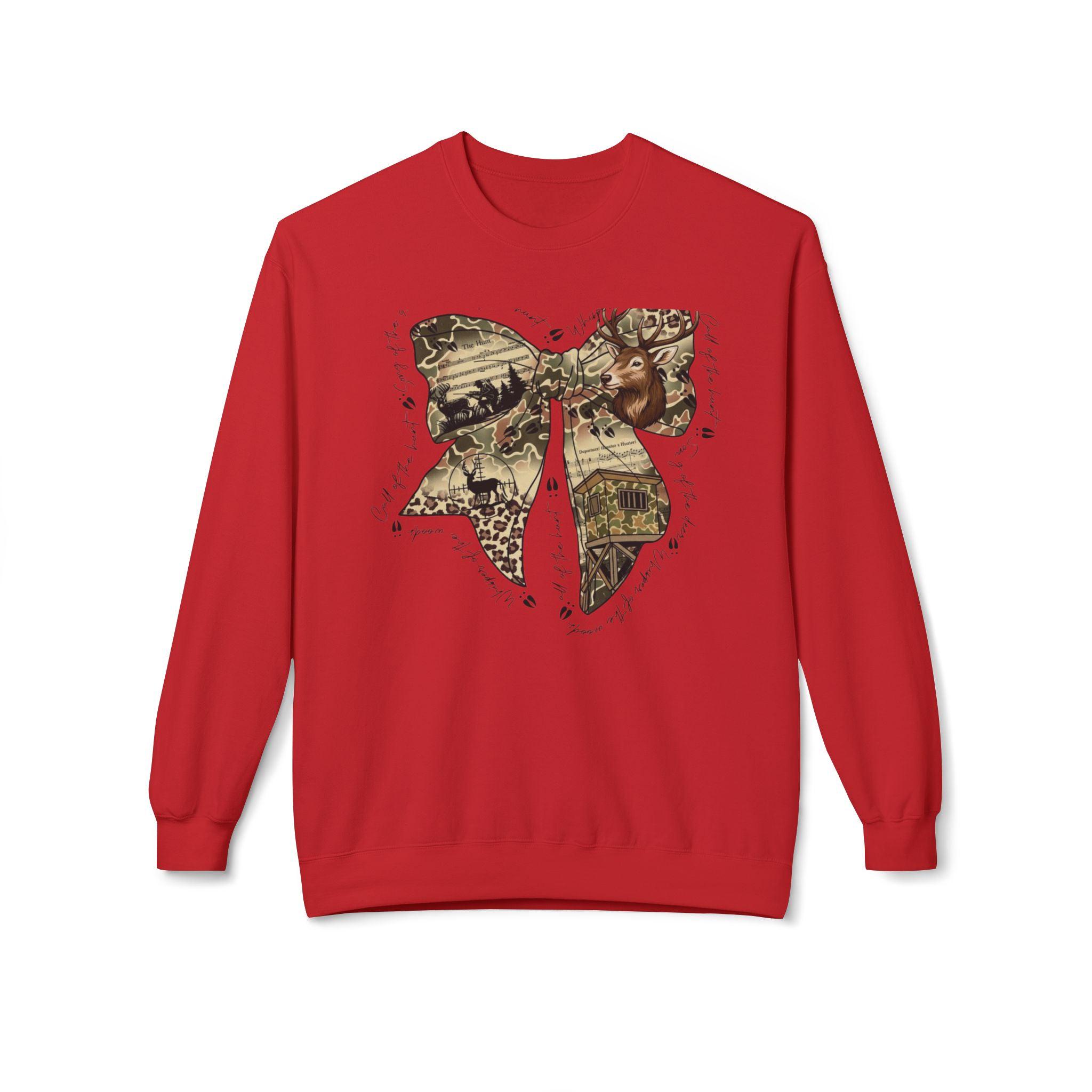 Backwoods Bow Fleece Womens Sweatshirt - Thumbnail 4