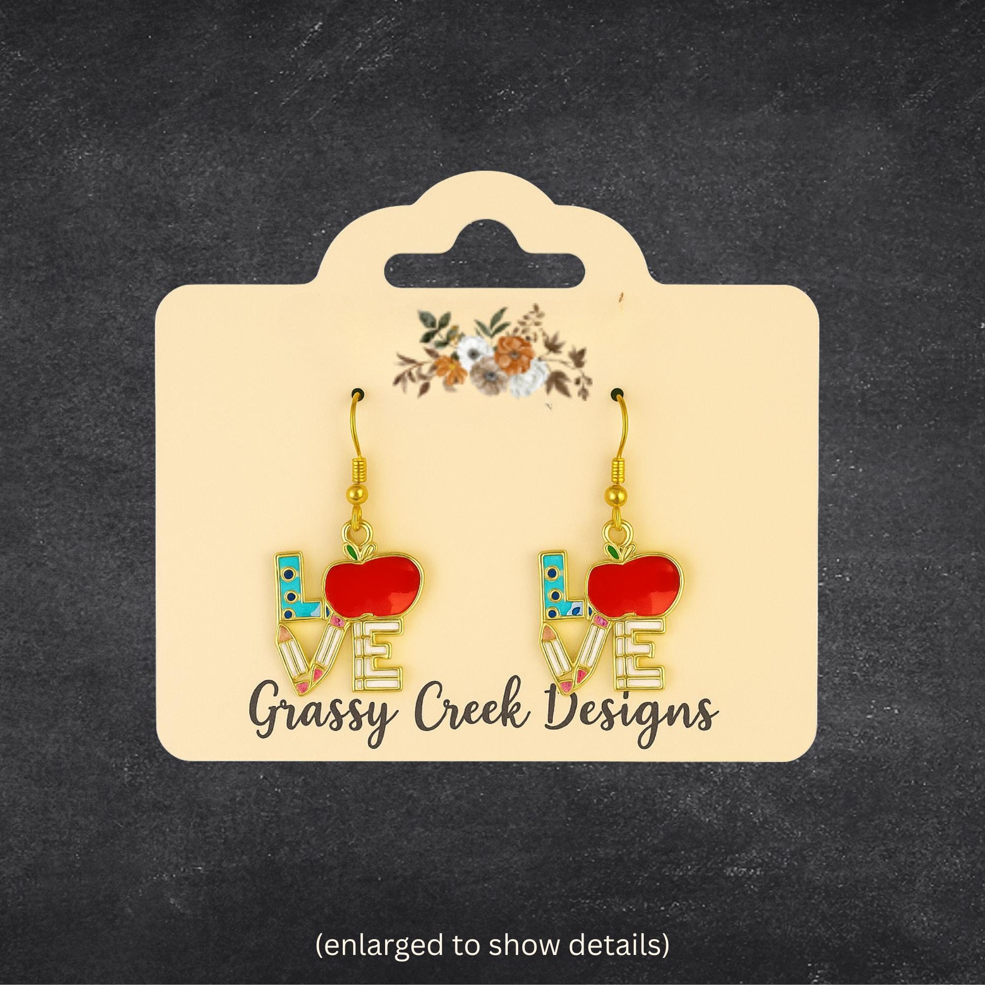Adorable School Days Earrings for Teachers - Thumbnail 5