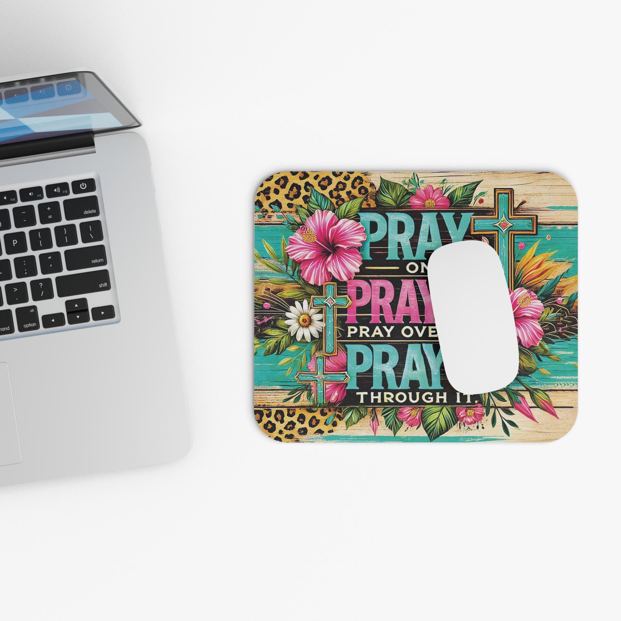 Inspirational Prayer Mouse Pad: Christian Desk Decor - Thumbnail 4