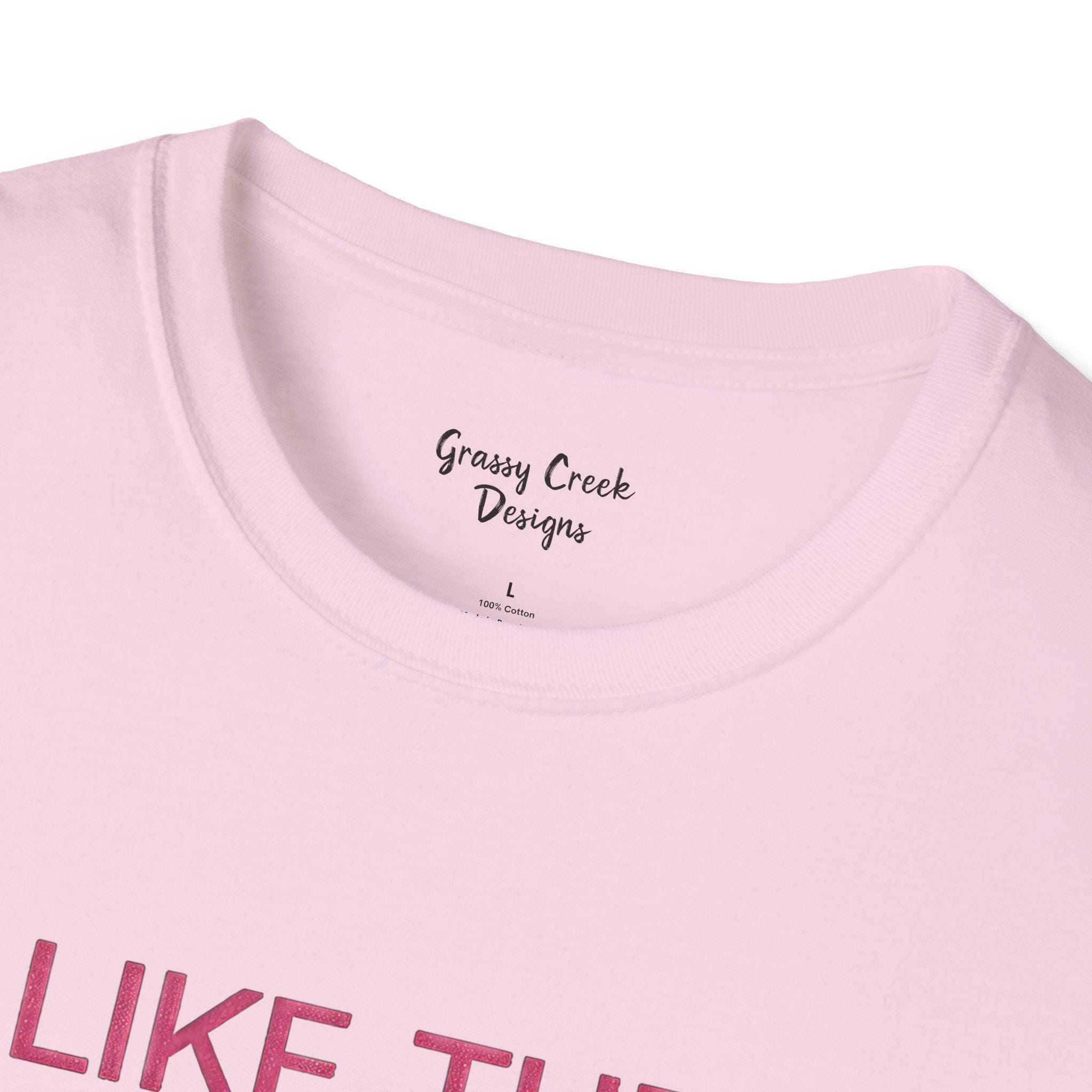 I Like Them Real Thick & Sprucey Christmas Tree Unisex Softstyle T-Shirt - Thumbnail 4