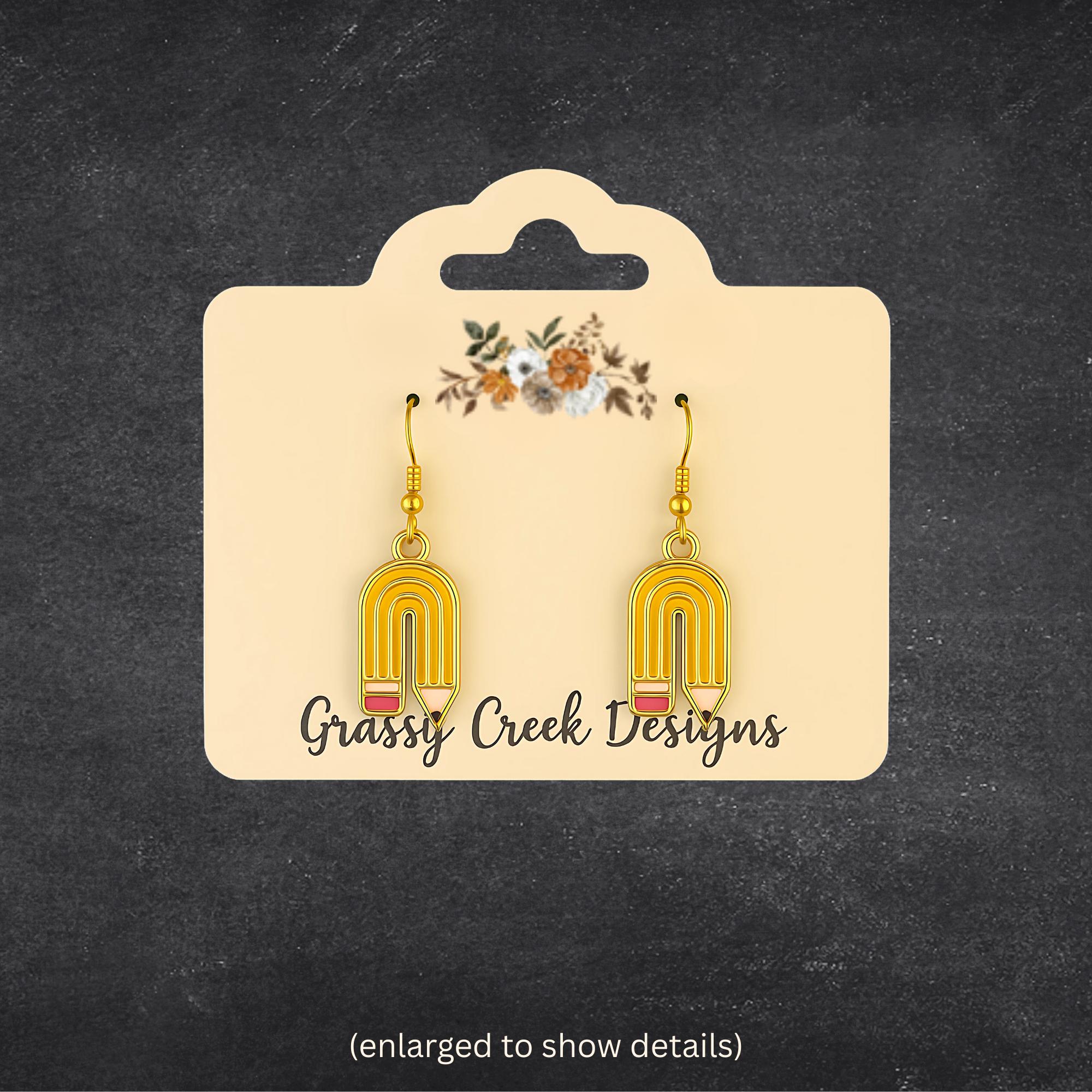Adorable School Days Earrings for Teachers