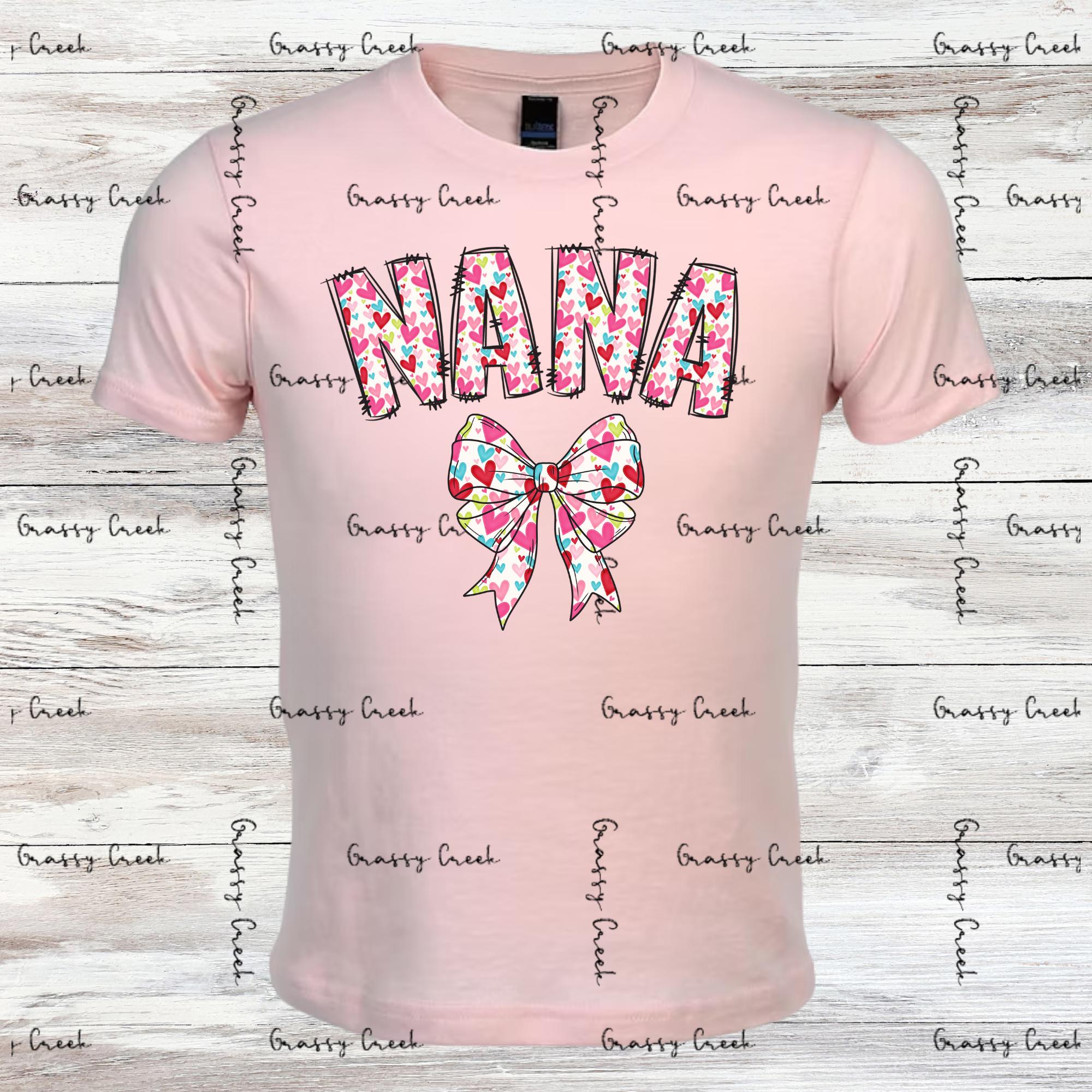 Valentine Heart Nana Coquette PNG File – Digital Download