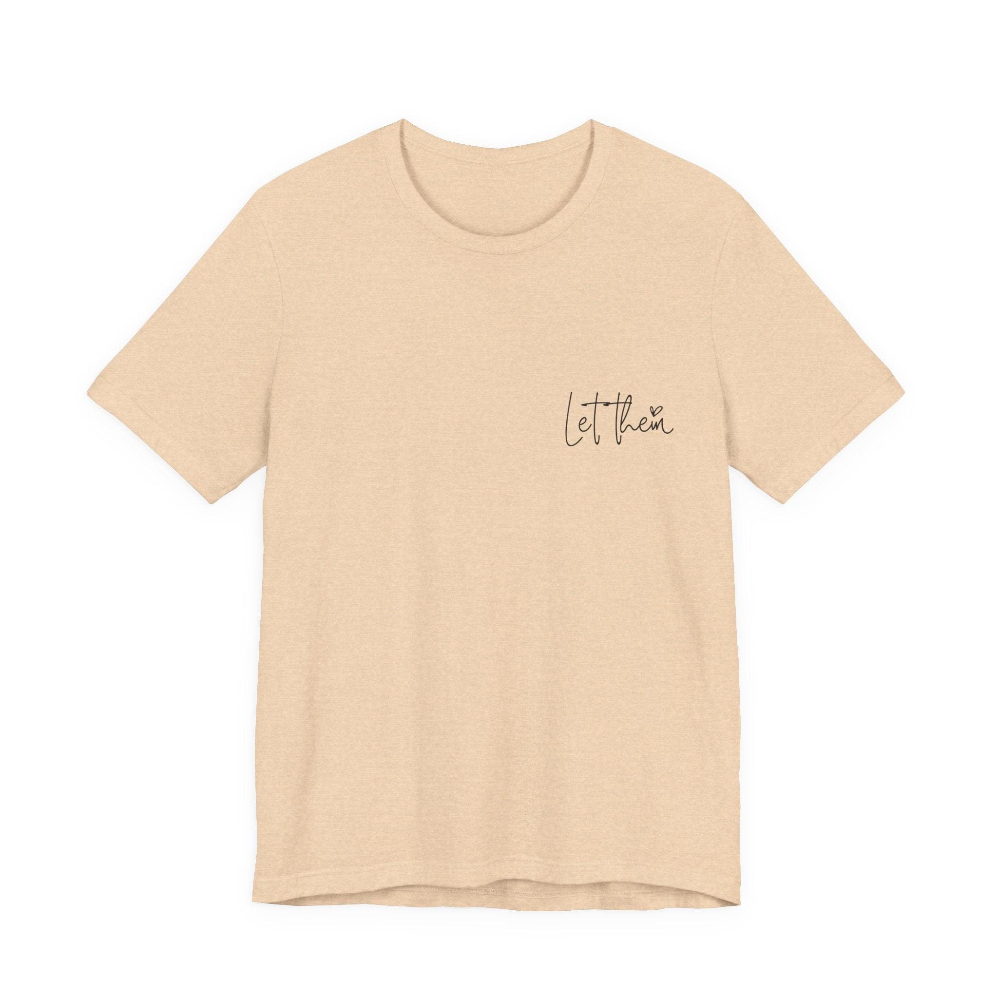 Let Them & Keep Shining Women's Graphic Tee - Thumbnail 2