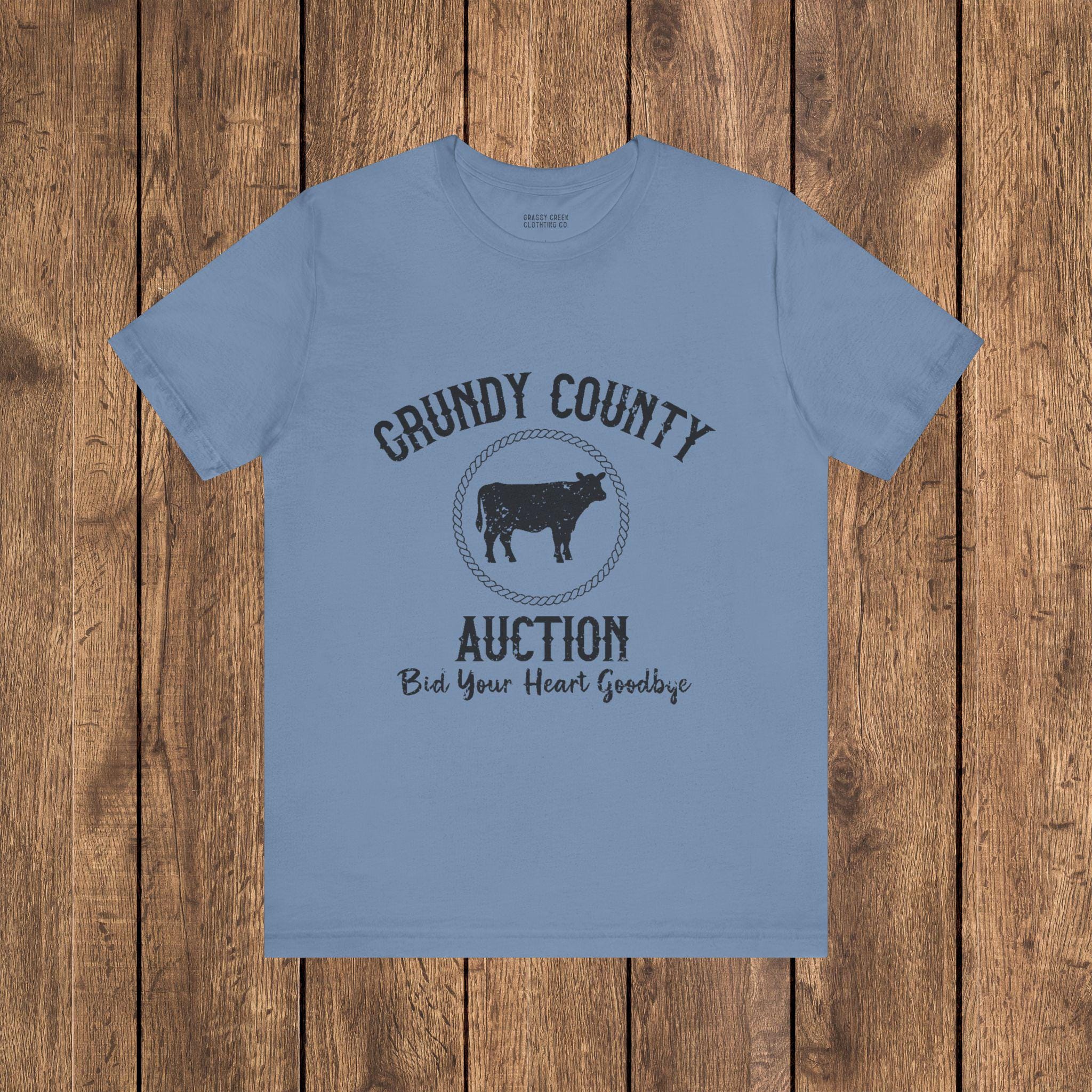 Grundy County Auction 90s Country Graphic T-Shirt - Thumbnail 6
