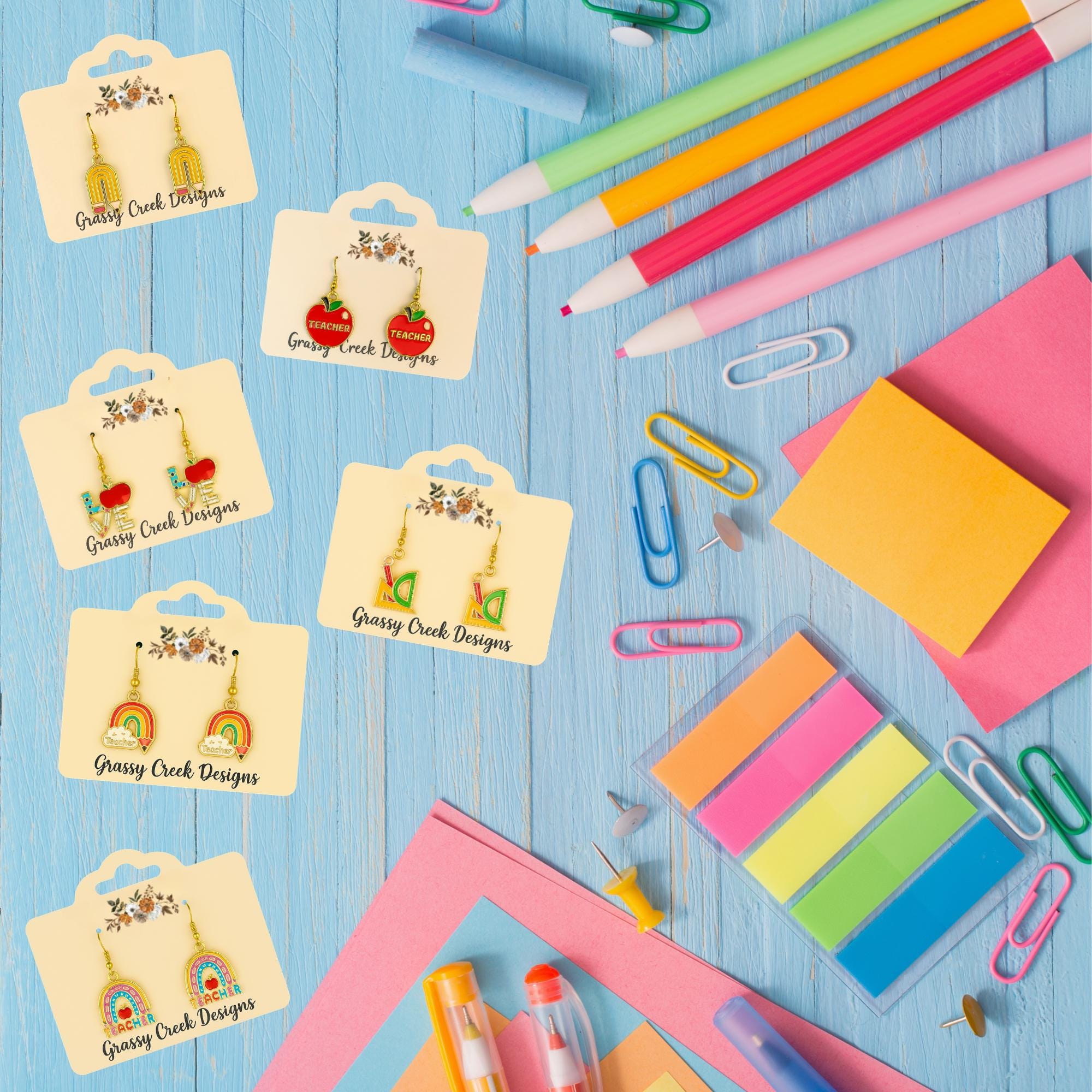Adorable School Days Earrings for Teachers - Thumbnail 6