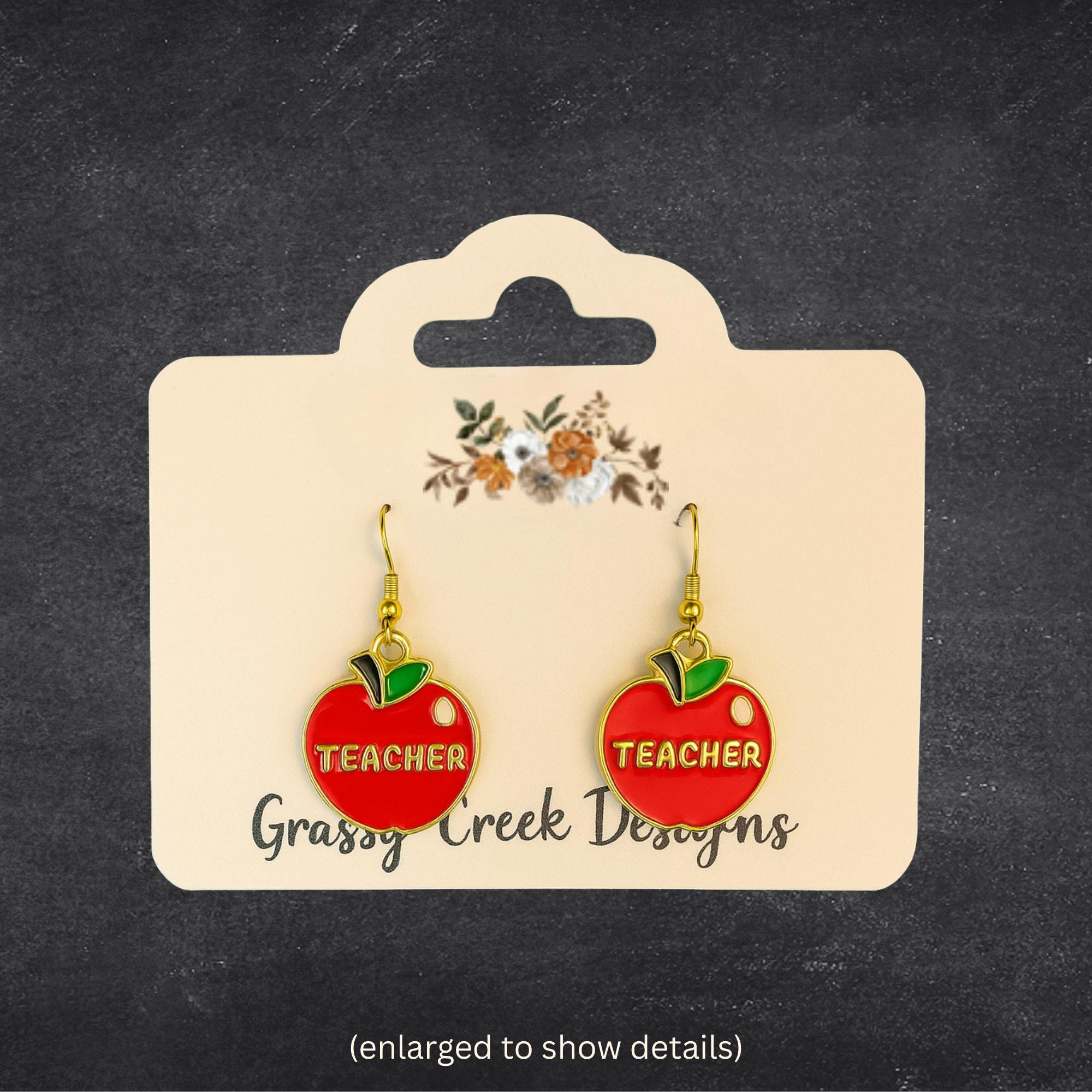 Adorable School Days Earrings for Teachers - Thumbnail 3