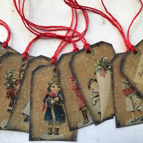 Primitive Tags - Etsy