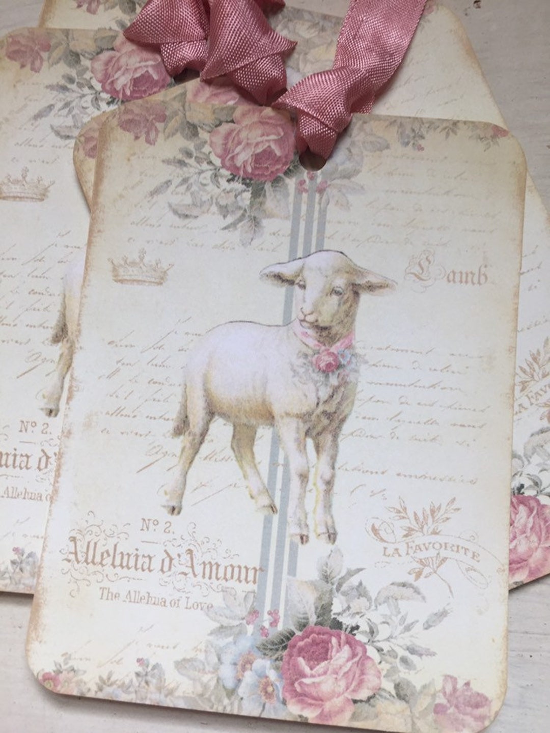 Gift Tags Lamb Tags Sheep Tags Animal Tags Spring Tags Set of 4 - Etsy