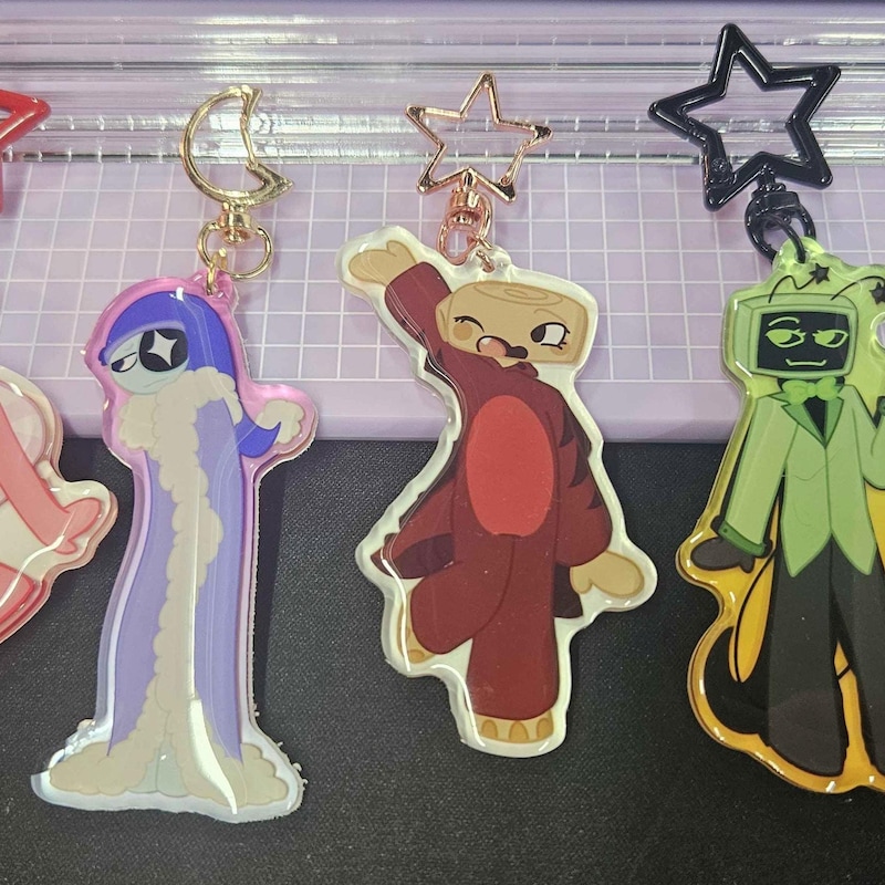 Dandy World Keychain - Etsy