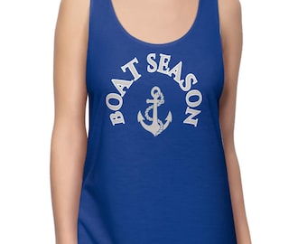 Vestido de espalda cruzada con ancla de Boat Season / ropa de playa náutica de verano