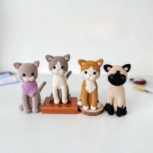 Amigurumi Cat Crochet Patterns: Plush Cat Bundle (PDF Pattern)