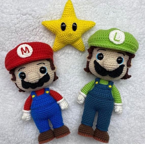 Plumber Brothers Amigurumi Crochet Pattern 2 in 1 – Easy Plush Toy – PDF Instant Download