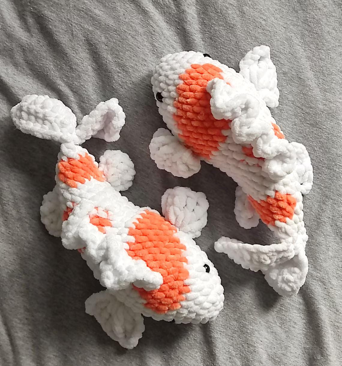 Koi Fish Crochet Pattern PDF, Amigurumi Fish Pattern, Plush Koi Carp Toy Tutorial, Beginner Friendly Crochet Toy, Digital Download
