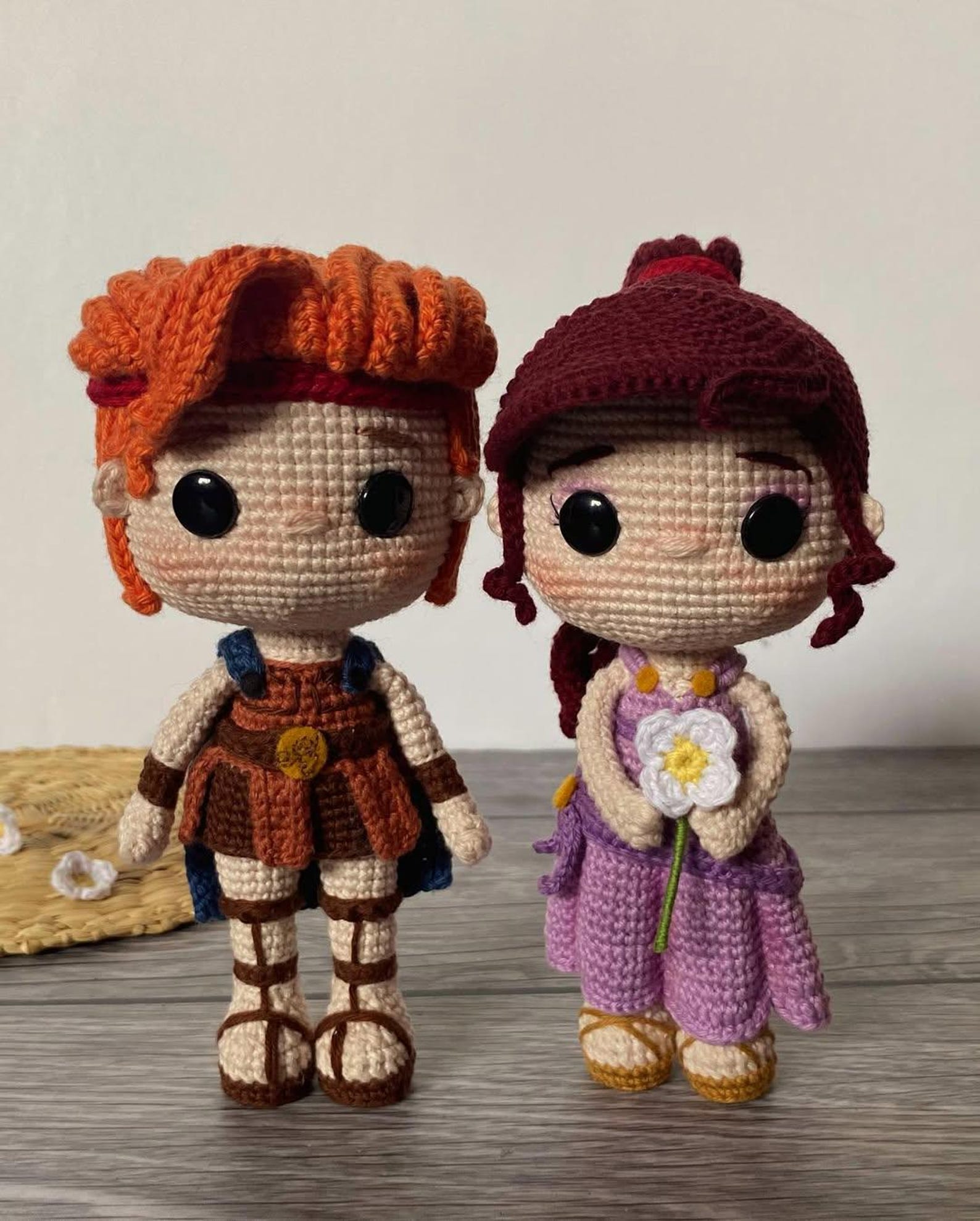 Hercules Pattern DIY Hercules & Megara Amigurumi Crochet Patterns 2-in-1 – Bring the ...