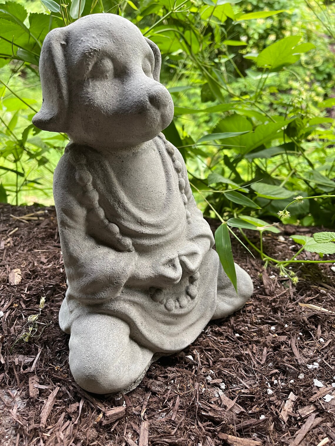 Buddha Dog Statue Great Size Etsy UK